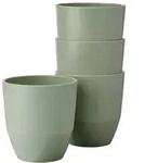 Mepal SILUETA Becher 200 ml 4er Set Nordic Sage