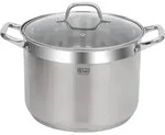 Resto Libra 92007 Stielkasserolle 10 l &Oslash; 26 cm &ndash; Edelstahl 18/10 &ndash;
