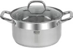 Resto Libra 92004 Stielkasserolle 4,6 l &Oslash; 22 cm &ndash; Edelstahl 18/10 &ndash;