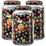 Ritzenhoff & Breker Smile Vorratsglas 2,65 l 3er Set