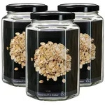 Ritzenhoff & Breker Mara Vorratsglas 1,7 l eckig 3er Set