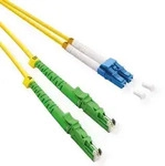 ROLINE LWL-Kabel duplex 9/125&mu;m OS2, LSH APC / LC UPC, LSOH, gelb, 3 m