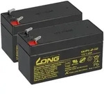 2x Kung Long WP1.2-12 AGM Akku 12V 1,2Ah &ndash; passend f&uuml;r EKG Ger&auml;t 503 
