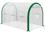 Outsunny - Folientunnel - 358L x 210B x 210H cm - wei&szlig;