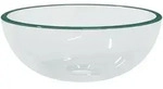 vidaXL Waschbecken Hartglas 30x12 cm Transparent