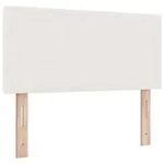 vidaXL Kopfteil mit Kopfteil Creme 90 cm Kunstleder