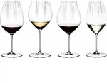 RIEDEL Glas Riedel Performance Verkostungsset, 4-tlg., Rotweinglas, Wei&szlig;weinglas,