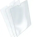HERMA Ausweish&uuml;lle 5012 52x75mm PP transparent