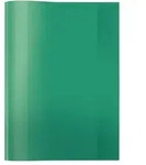 HERMA Heftschoner Folie transparent A4 dunkelgr&uuml;n, Packung &agrave; 25 St&uuml;ck