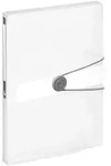 Herlitz Sammelbox A5 PP transparent farblos R&uuml;ckenbreite 2,5cm, R&uuml;ckenetikett