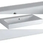 Geberit Waschtisch iCon ohne Hahnloch, mit &Uuml;L 750x485mm wei&szlig;