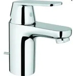 Grohe EHM Waschtisch Eurosmart C mit Zugstangen-Ablaufgarnitur EcoJoy VC