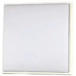 Fabas Luce Desdy Quadratische LED-Deckenleuchte 23W 2700lm 3000K Warmwei&szlig; Metall-