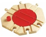Brio Mechanische Drehschreibe, f&uuml;r Zubeh&ouml;r f&uuml;r die Holzeisenbahn, Holzspielzeug,