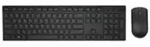 Dell K M636 Tastatur Maus Set USB QWERTZ drahtlos Schwarz