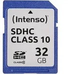 Intenso SDHC-Card 32GB, Class 10 (R) 25MB/s, (W) 10MB/s, Retail-Blister