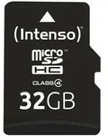 Intenso 32GB microSDHC Class 4 + SD-Adapter