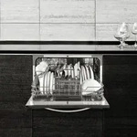 Klarstein Amazonia 6 Luminance Geschirrsp&uuml;ler Glasfront 1380W Schwarz