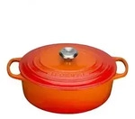 Le Creuset Br&auml;ter Signature 27 cm oval Ofenrot 4,1 L