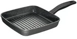STONELINE&reg; Grillpfanne 26 x 26 cm, Pfanne antihaftbeschichtet, Induktion und