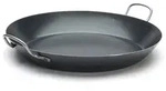 de buyer paella-pfanne 2 griffe blaustahl &oslash;34cm 3 st&uuml;ck