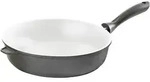 Kr&uuml;ger Aluguss Schmorpfanne aus Serie Oslo Keramik beschichtet 28cm