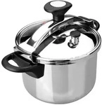 Lacor - 71876 - Drucktopf Classic M/Deckelgriff 6 Liter