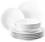 Seltmann Weiden Compact Wei&szlig; Tafelservice 12-teilig