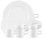 Seltmann Weiden No Limits Weiss Kaffeeservice 18tlg.
