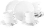Seltmann Weiden Compact Wei&szlig; Kaffeeservice 18-teilig