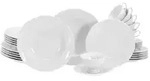 CreaTable Maria Theresia Weiss Kombiservice 30-tlg Porzellan