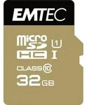 EMTEC microSD Class10 Gold+ Speicherkarte microSDHC 32GB