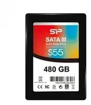 Silicon Power Slim S55 Solid-State-Disk 480 GB intern 6.4 cm 2.5" SATA 6Gb/s