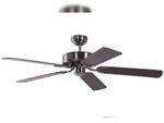 Pepeo Deckenventilator Potkuri Silber / Mahagoni 132