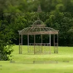 CLP Luxus Pavillon Romantik rund 350 cm bronze