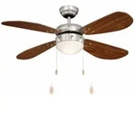 aireRyder Deckenventilator Classic 105 cm Nickel / Nussbaum 105