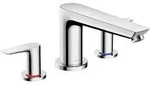 hansgrohe Talis E 3-Loch Wannenrandarmatur, Chrom