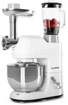 Klarstein Lucia K&uuml;chenmaschine 3-in-1 1800 W / 2,7 PS 5 Ltr Edelstahl BPA-frei Wei&szlig;