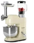 Klarstein Lucia K&uuml;chenmaschine 3-in-1 1800 W / 2,7 PS 5 Ltr Edelstahl BPA-frei