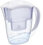 XAVAX Wasserfilterkanne 2,4 l f&uuml;r kalkfreies Wasser