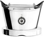 BUGATTI &ndash; Volo Toaster in Stahlfarbe &ndash; einfarbige Oberfl&auml;che &ndash; 930 Watt
