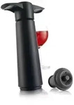 Weinpumpe mit 1 Stopfen schwarz von Vacu Vin