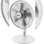 Unold Tischventilator Silverline, 3-Stufige Geschwindkeitsregelung per Tastendruck,