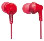 Panasonic RP-HJE125E-R Kopfh&ouml;rer & Headset Verkabelt im Ohr Musik Rot