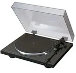 Denon DP-300F Vollautomatischer Plattenspieler schwarz