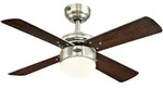 Westinghouse Deckenventilator Colosseum Nickel 90 cm mit LED 90