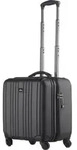 J&uuml;scha JSA 2 in 1 Trolley Reise- und Businesskoffer schwarz matt 45554
