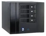Inter-Tech IPC SC-4004 Ultra Small Form Factor Mini-ITX ohne Netzteil FlexATX USB