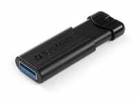 Verbatim PinStripe USB-Stick 128 GB USB Typ-A 3.2 Gen 1 (3.1 Gen 1) Schwarz