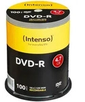 Intenso DVD-R 4.7GB 4,7 GB 100 St&uuml;ck(e)
